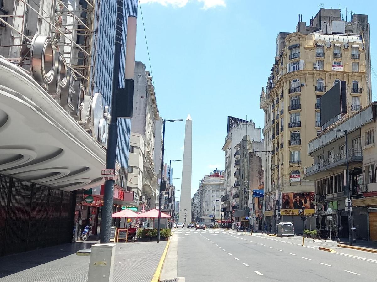 Tango Pop Junto Al Obelisco En 820 Avenida Corrientes Apartment บัวโนสไอเรส ภายนอก รูปภาพ